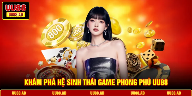 Khám phá hệ sinh thái game phong phú UU88